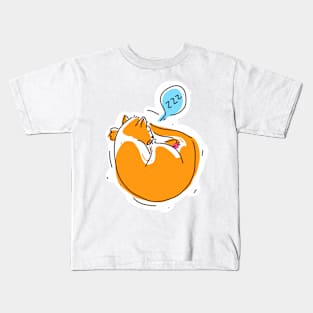 Cat sleep Kids T-Shirt